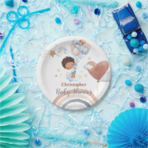 Niedliche Babyballon - Afrikanische Kinderdusche