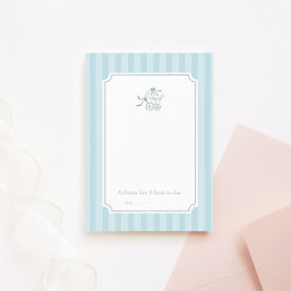 Niedliche Babyberatungskarte Dankeskarte