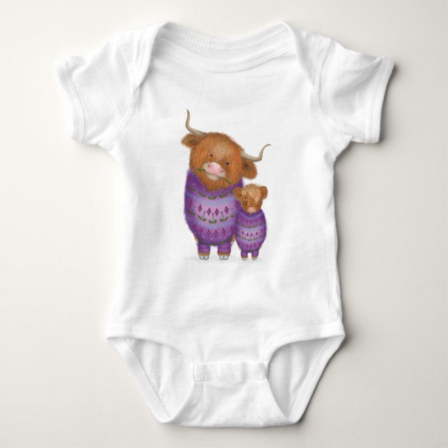 Niedliche Babybodysuit für Mütter und Kleinkinder Baby Strampler (Vorderseite)