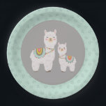 Niedliche Babydusche Pappteller<br><div class="desc">Elegante Babydusche</div>