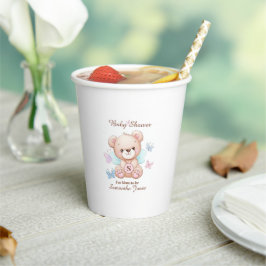 Niedliche Babydusche Personalisiert Pappbecher