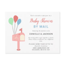 Niedliche Babydusche von Mail Mailbox Balloons Cov