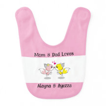 Niedliche Babyfüchse Küssen mit winzigen Herzen