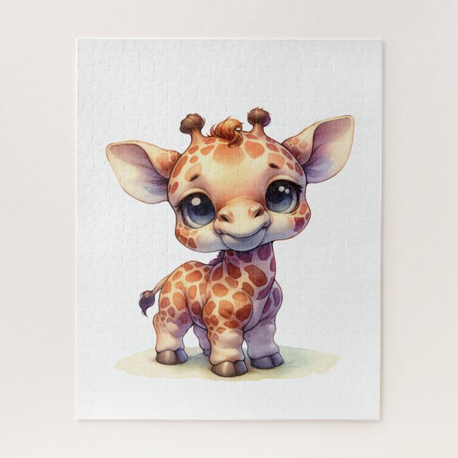 Niedliche Babygiraffe (Vertikal)