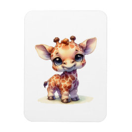 Niedliche Babygiraffe Magnet