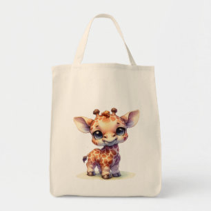 Niedliche Babygiraffe Tragetasche