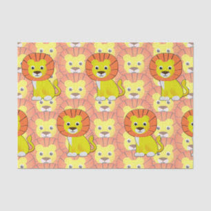 Niedliche Babylatte im gesamten Print-Muster Seidenpapier