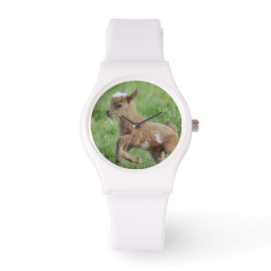 Niedliche Babyziege Armbanduhr