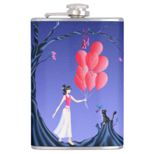 Niedliche Ballerina Heist Hip Flask Flachmann