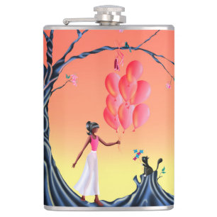 Niedliche Ballerina Heist Hip Flask Flachmann
