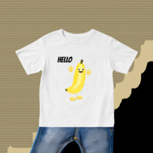 Niedliche Banane Baby T-shirt