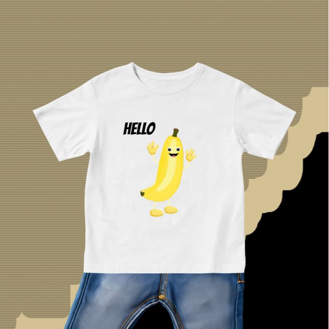 Niedliche Banane Baby T-shirt (Von Creator hochgeladen)