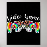 Niedliche Bandana Video Game Mama Sport Gefärbte K