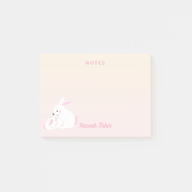 Niedliche Banden | Personalisierte Nachhinweise Post-it Klebezettel (Vorderseite)