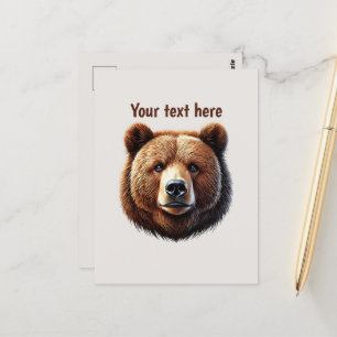 Niedliche Bärenliebhaber Postkarte