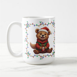 Niedliche Bärenweihnachtsfeier Tasse