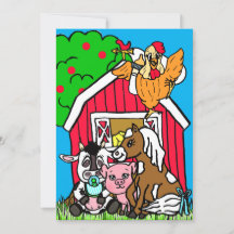 Niedliche Barthähnchen Farm Themed Baby Dusche