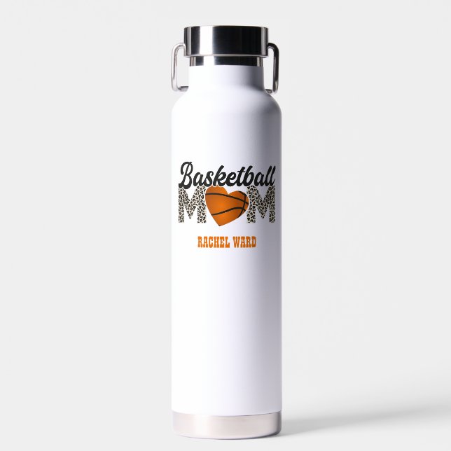 Niedliche Basketball-Mama Trinkflasche (Vorne)
