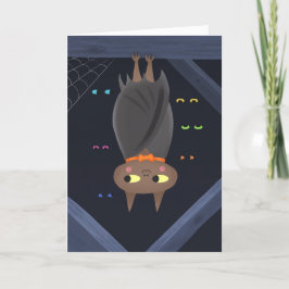 Niedliche Bat Birthday Card Karte