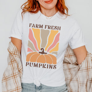 Niedliche Bauernhof Fresh Fall Pumpkin Saison T-Shirt