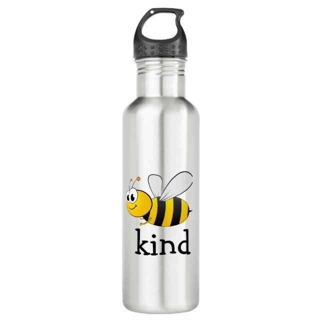 Niedliche Beere Kind Edelstahlflasche (Vorderseite)