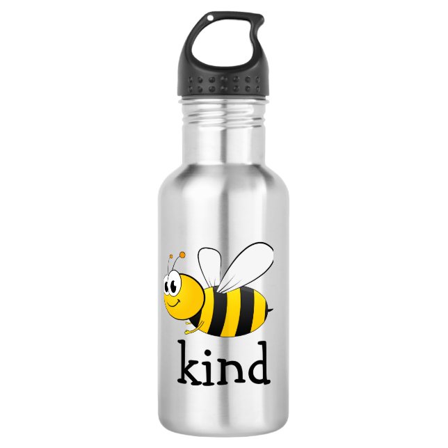 Niedliche Beere Kind Edelstahlflasche (Vorderseite)