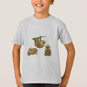 Niedliche, belebte Abstände T-Shirt