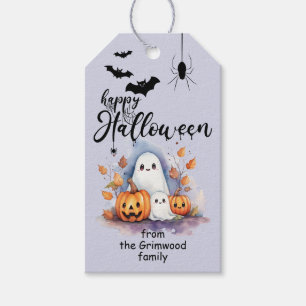 Niedliche, benutzerdefinierbare Halloween-Foto-Ges Geschenkanhänger