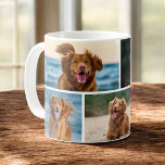 Niedliche benutzerdefinierte Dog-FotoCollage Perso Kaffeetasse<br><div class="desc">Beginnen Sie Ihren Morgen mit einer Dosis Welpen-Liebe! Diese personalisierte Foto-Collage Kaffee-Tasse bietet Ihre Lieblings-Fotos in einem bezaubernden, herzerwärmenden Layout. Egal, ob Sie an einen wütenden Freund erinnern oder einem anderen Hundefreund etwas schenken, diese maßgeschneiderte Tasse ist der perfekte Weg, um die Schwanz nah behalten. Fügen Sie den Namen Ihrer...</div>