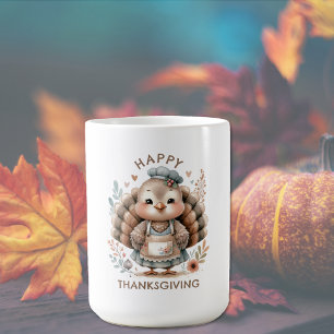 Niedliche benutzerdefinierte Meldung Türkei Kaffeetasse