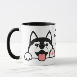 Niedliche benutzerdefinierte Tasse für Sibirien Hu