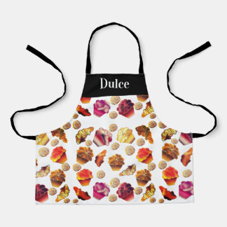 Niedliche benutzerdefinierte TextMuffins Croissant Schürze