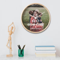 Niedliche BEST MAMA JE HERZ Muttertagsfest Foto