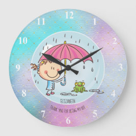 Niedliche BESTE FREUNDIN Besties Kawaii Geschenke  Große Wanduhr