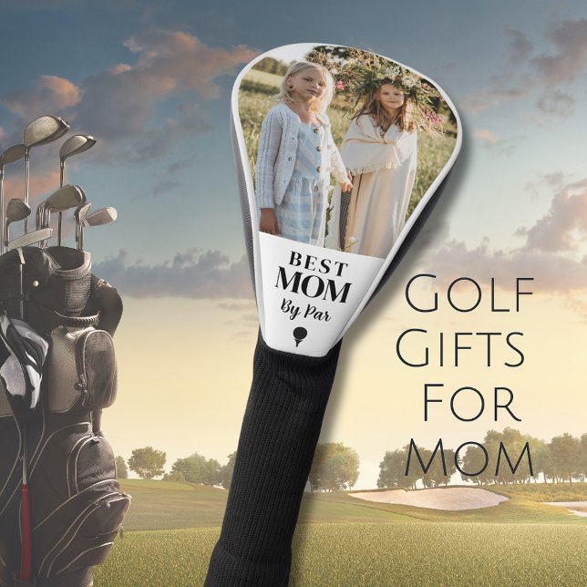 Niedliche beste Mama Par Foto Golf Head Cover Headcover (Cute Best Mom By Par Photo Golf Head Cover
)