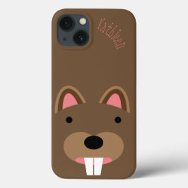 Niedliche Biberfläche individuell anpassbar Case-Mate iPhone Hülle