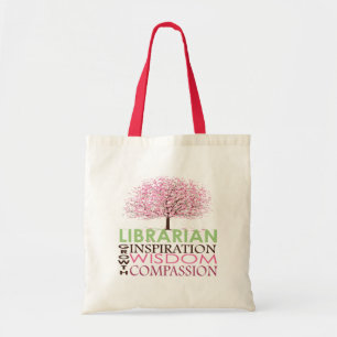 Niedliche Bibliothekar-Taschen-Tasche Tragetasche