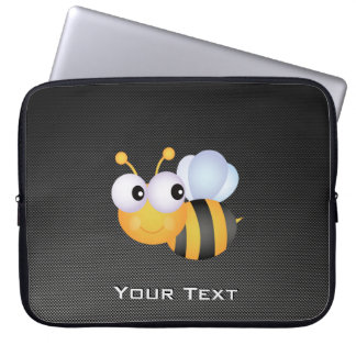 Niedliche Biene; Glatt Laptopschutzhülle