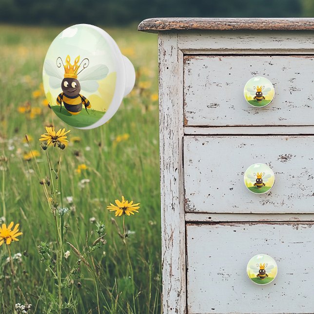 Niedliche Biene Keramikknauf (Von Creator hochgeladen)