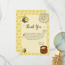 Niedliche Biene mit Sweet Honey Baby Dusche