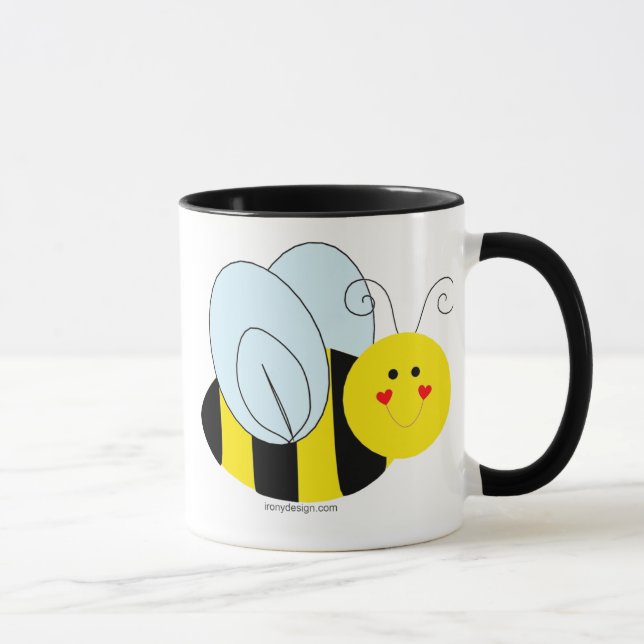 Niedliche Biene Tasse (Rechts)