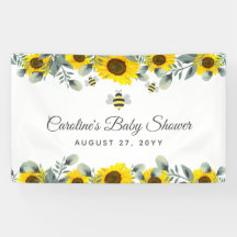 Niedliche Bienen & Sonnenblumen Eukalyptus Baby Du