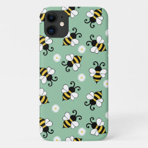 Niedliche Bienen und Blume Case-Mate iPhone Hülle