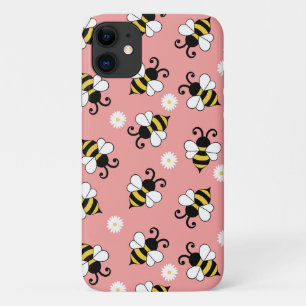 Niedliche Bienen und Blume Case-Mate iPhone Hülle