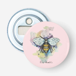 Niedliche Bienen- und Regenbogencreme Flaschenöffner