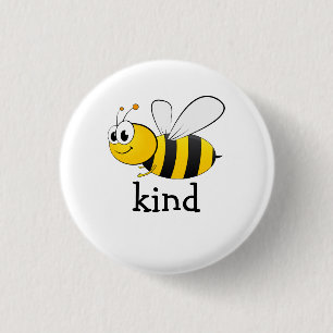 Niedliche Bienenart  Button
