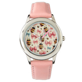 Niedliche Bienenkinderwache Armbanduhr