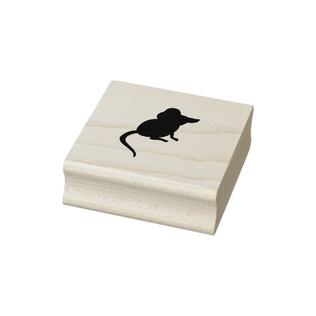 Niedliche Big Eared Maus Gummistempel (Stempel)