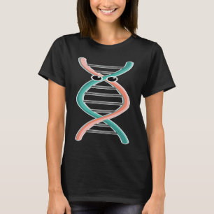 Niedliche Biologie-DNA-Biologen und Biokostüme T-Shirt