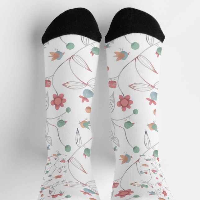 Niedliche Birdie-Socken Socken (Oben)